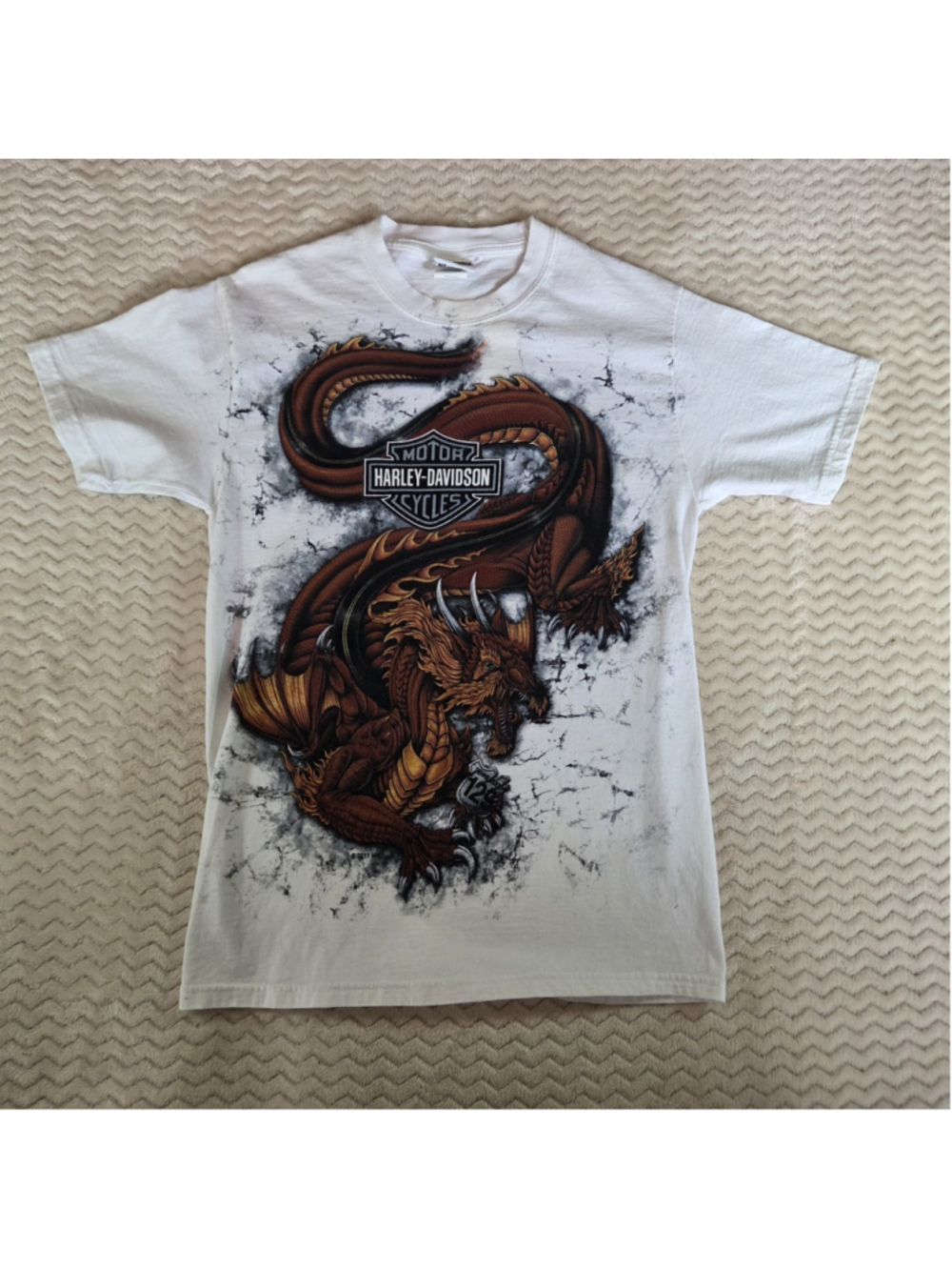 Harley Davidson T Shirt Size Medium AOP Rare